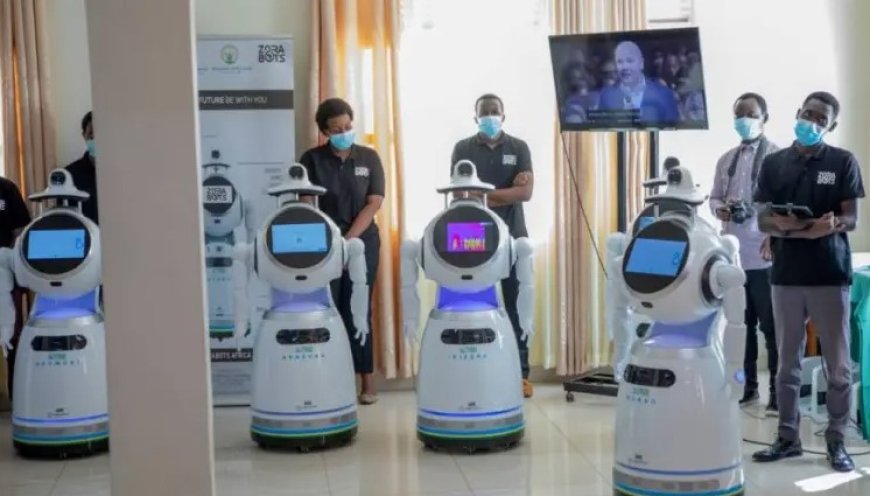 COVID-19 : Des robots pour assister le personnel soignant au Rwanda