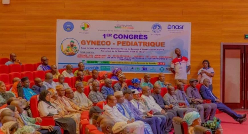 Mali : un congrès médical planche sur la contribution de la recherche et de l’innovation pour la promotion de la santé reproductive, afin de lutter contre la mortalité maternelle et infantile