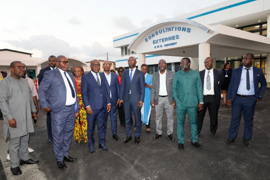 Santé : Réouverture du Service des Consultations externes du CHU de Cocody