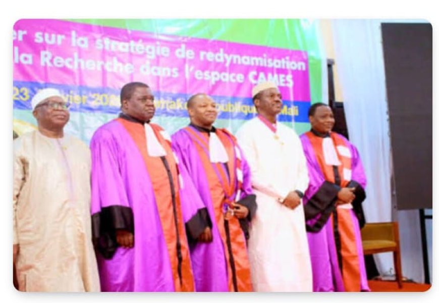 Mali : la redynamisation de la recherche scientifique dans l’espace CAMES au centre d’un atelier à Bamako