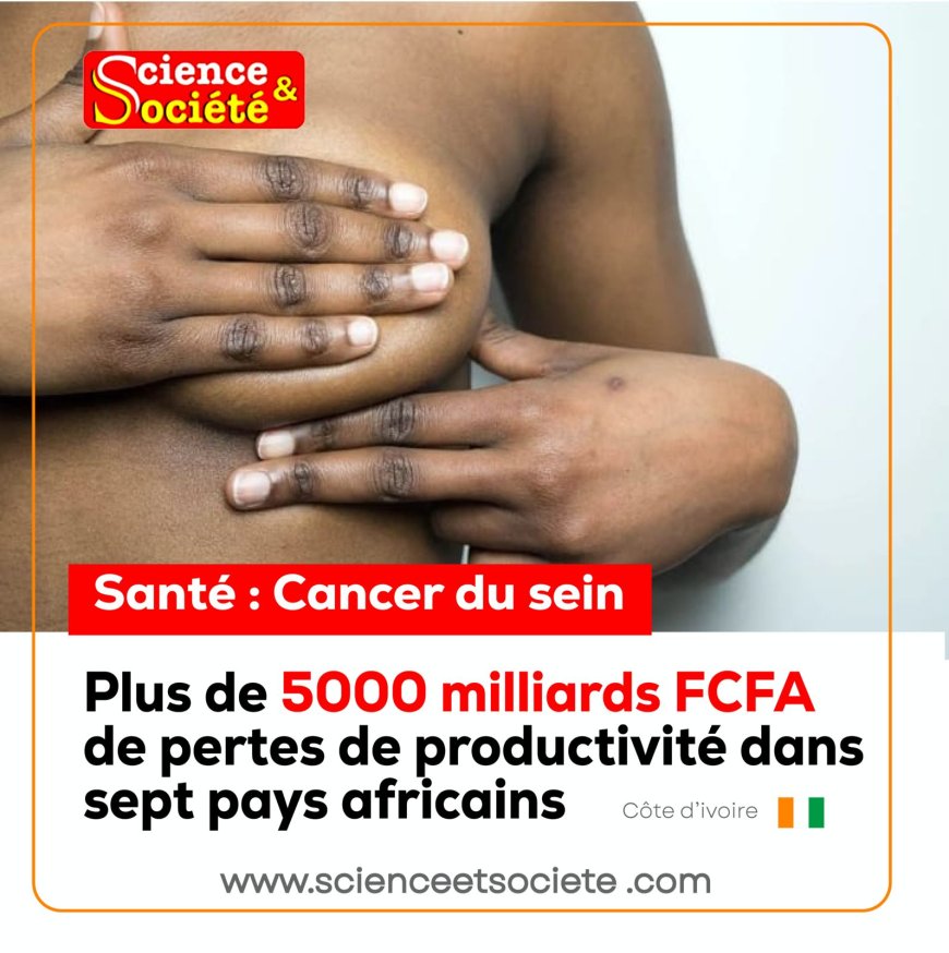 Cancer du sein : plus de 5000 milliards FCFA de pertes de productivité dans sept pays africains