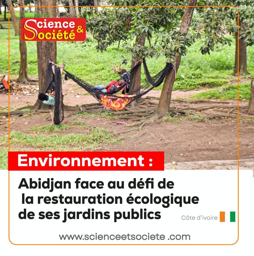 Côte d'Ivoire-Environnement : Abidjan face au défi de la restauration écologique de ses jardins publics